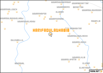 map of Harifa Oulad Habib