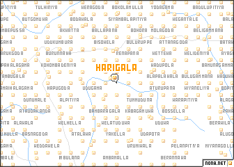map of Harigala