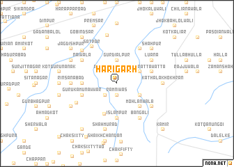 map of Harīgarh