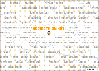 map of Harigāti Māijhāti