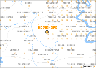 map of Hārighara