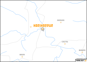 map of Hariharpur