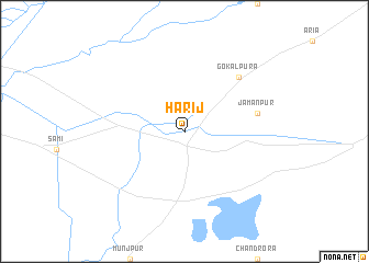 map of Hārij