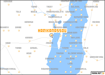 map of Harikanassou