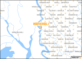 map of Harikhali