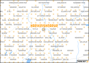 map of Harikrishnapur