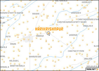 map of Hari Krishnpur