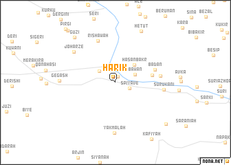 map of Harīk