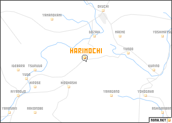 map of Harimochi