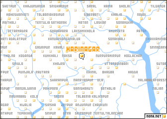 map of Harinagar