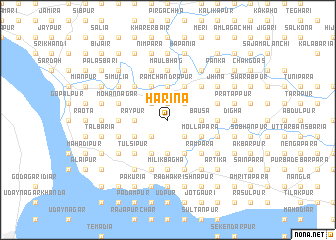 map of Harina
