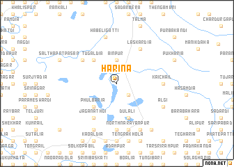 map of Harina