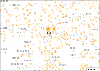 map of Harine