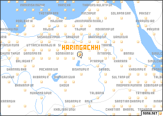 map of Haringāchhi