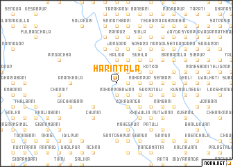 map of Harintala