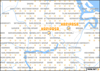 map of Haripāsa