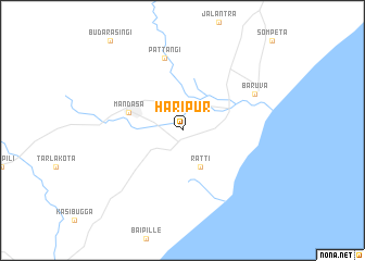 map of Haripur