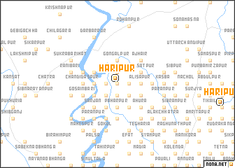 map of Haripur