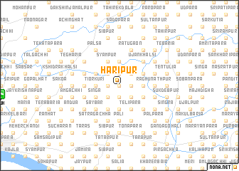 map of Haripur