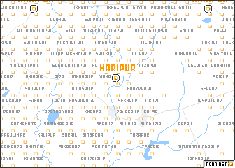 map of Haripur