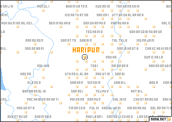 map of Haripur