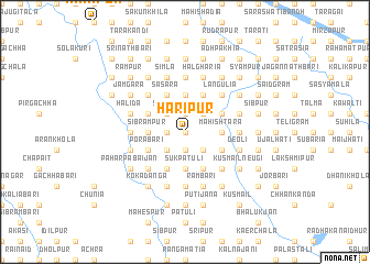 map of Haripur