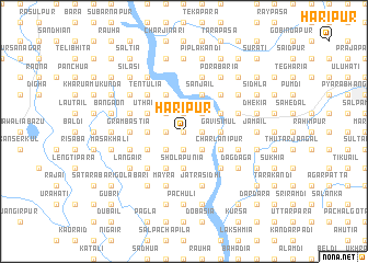 map of Haripur