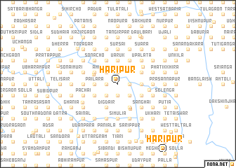 map of Haripur