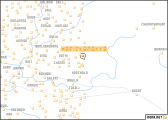 map of Harīr ka Nakka