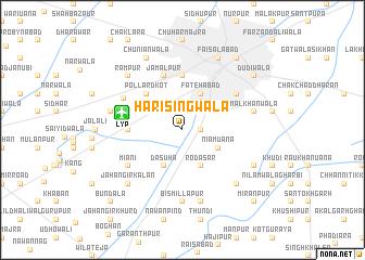 map of Hari Singwāla