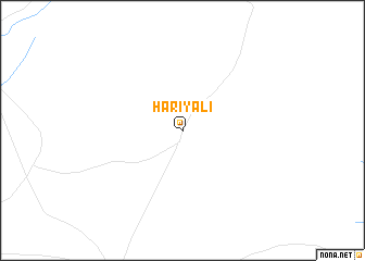 map of Hariyāli