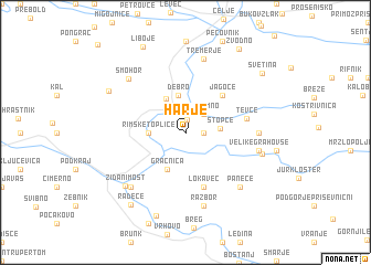 map of Harje