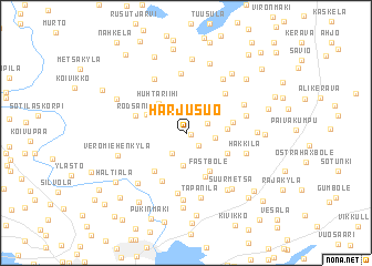 map of Harjusuo