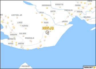 map of Harju