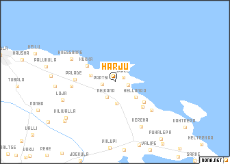 map of Harju