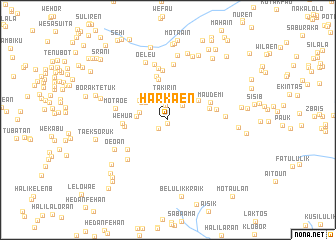map of Harkaen
