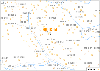 map of Harkaj