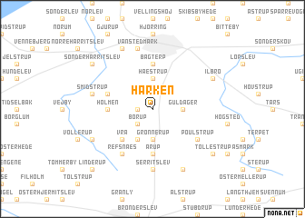 map of Harken