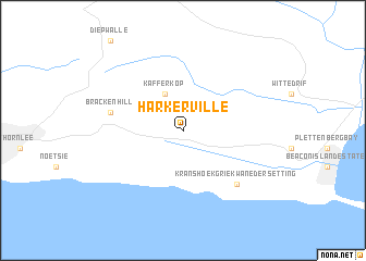 map of Harkerville