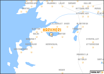 map of Härkmeri