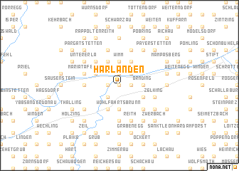 map of Harlanden