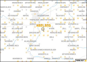 map of Harland