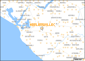 map of Harlansville (2)