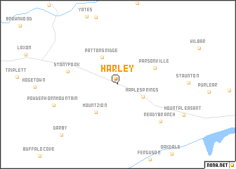 map of Harley