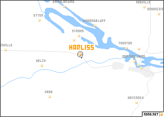 map of Harliss