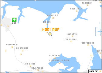 map of Harlowe