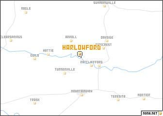 map of Harlow Ford