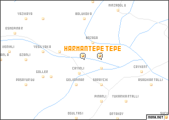 map of Harmantepe