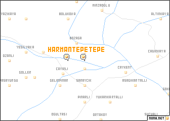 map of Harmantepe