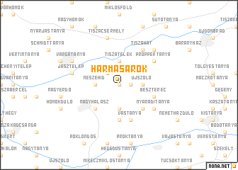 map of Hármasárok